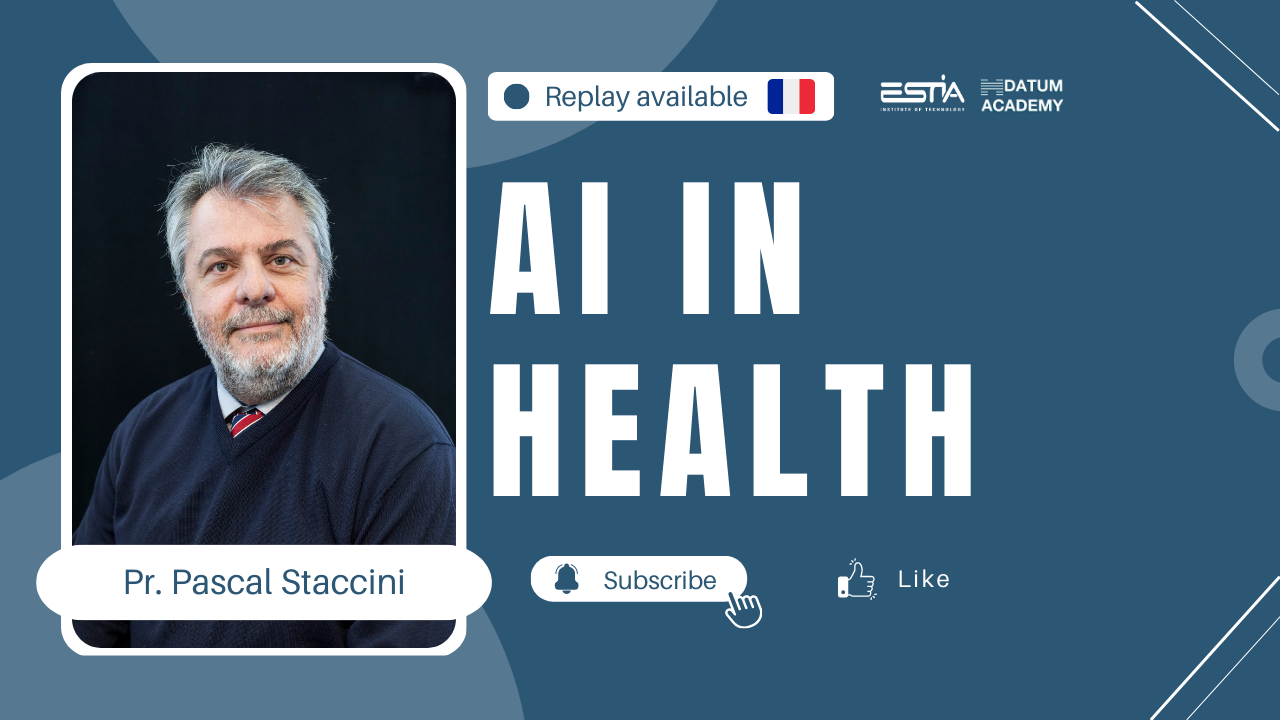 "AI in health" with Pr. Pascal Staccini's picture